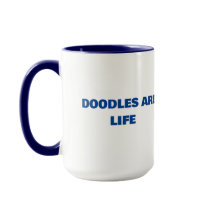 Doodles är Life mugg