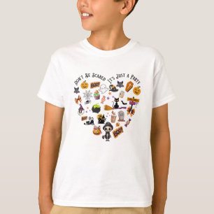 Doodles hjärta t shirt