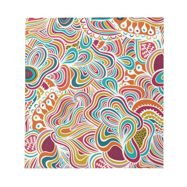 Doödmönster Anteckningsblock (Framsida)