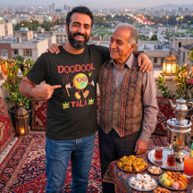 Doodool Tala | Rolig iransk present till make