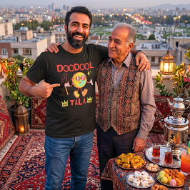 Doodool Tala | Rolig iransk present till make T Shirt