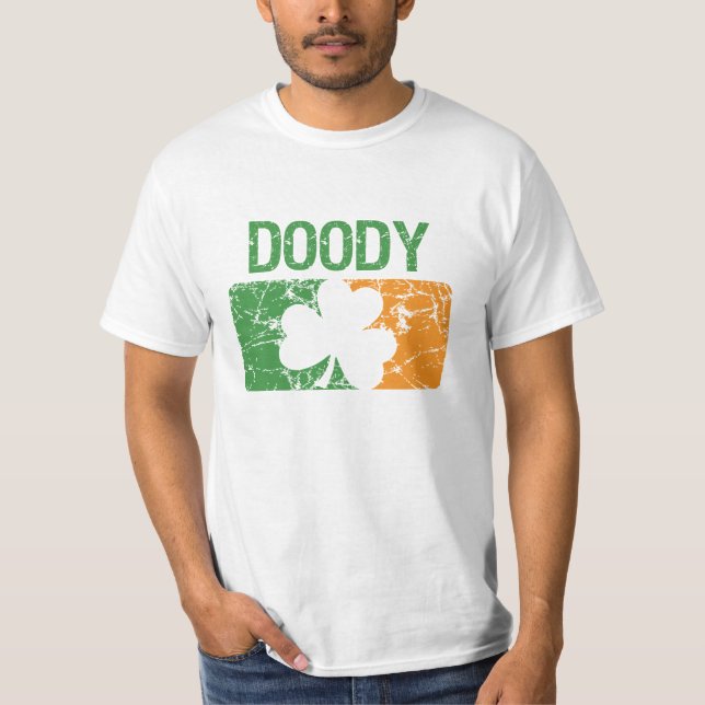 Doody efternamnklöver t-shirt (Framsida)