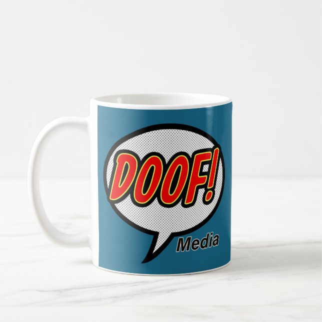 Doof! Massmediakaffemugg Kaffemugg (Vänster)