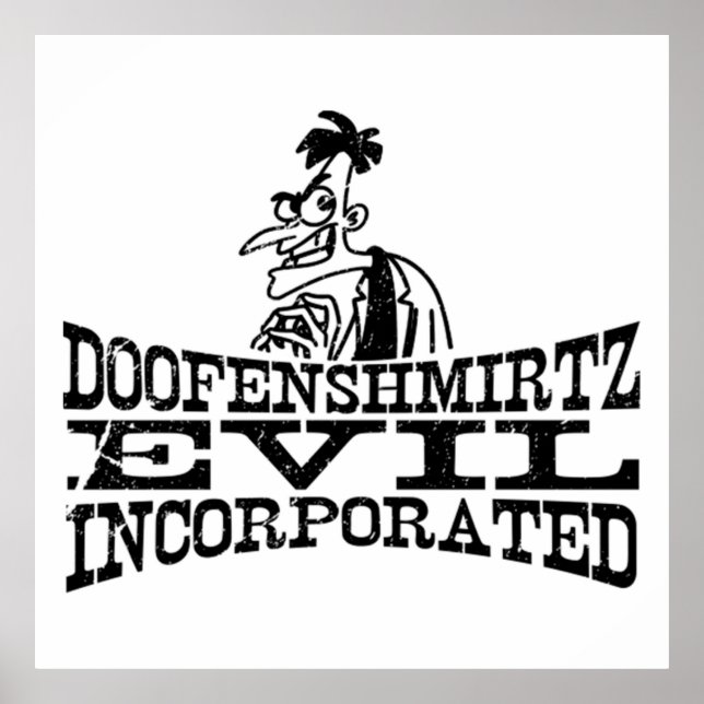 Doofenshmirtz Poster (Framsidan)
