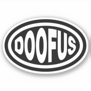 DOOFUS KLISTERMÄRKEN