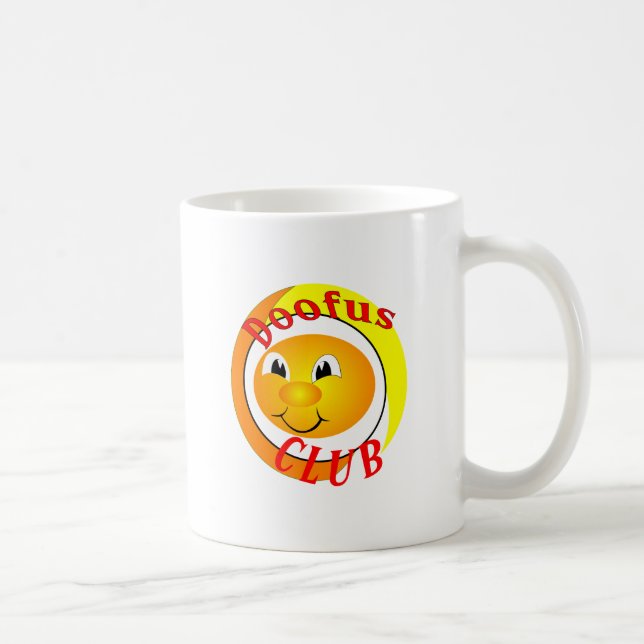 Doofus klubb kaffemugg (Höger)