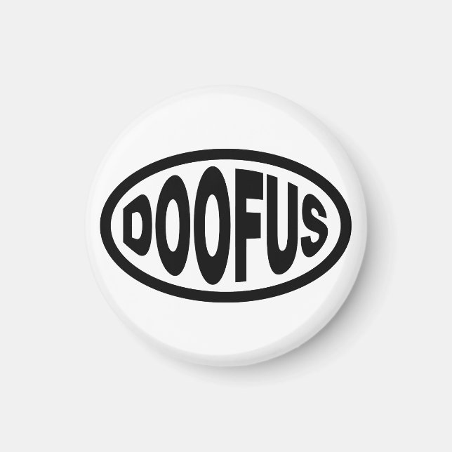 DOOFUS MAGNET (Framsidan)