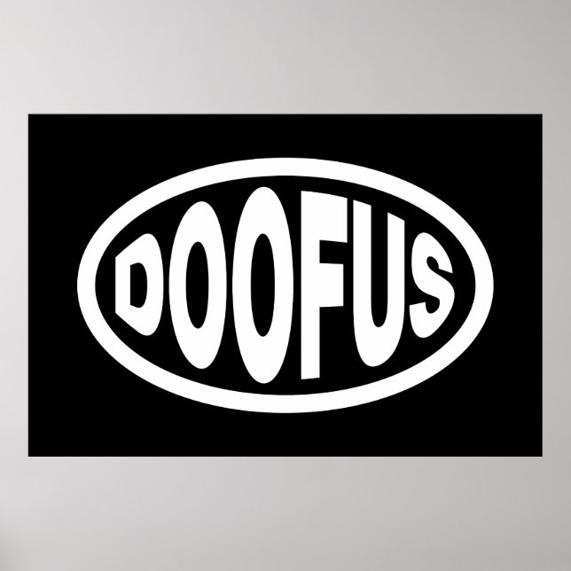 DOOFUS POSTER (Framsidan)