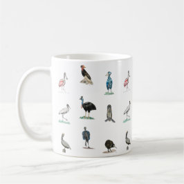 Doofy Birds Mönster Kaffemugg