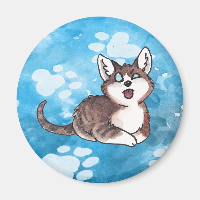 Doofy Cat Magnet (Framsidan)