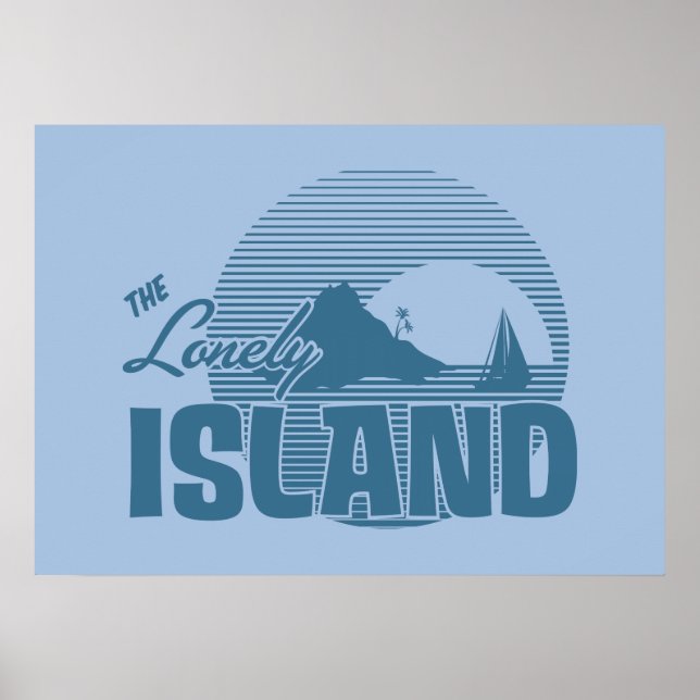 Dookie Island - Blue Poster (Framsidan)