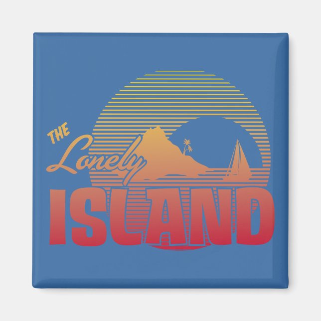 Dookie Island - Färg Magnet (Framsidan)