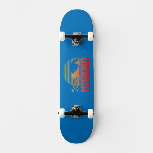 Dookie Island - Färg Skateboard Bräda 20,5 Cm (Framsida)