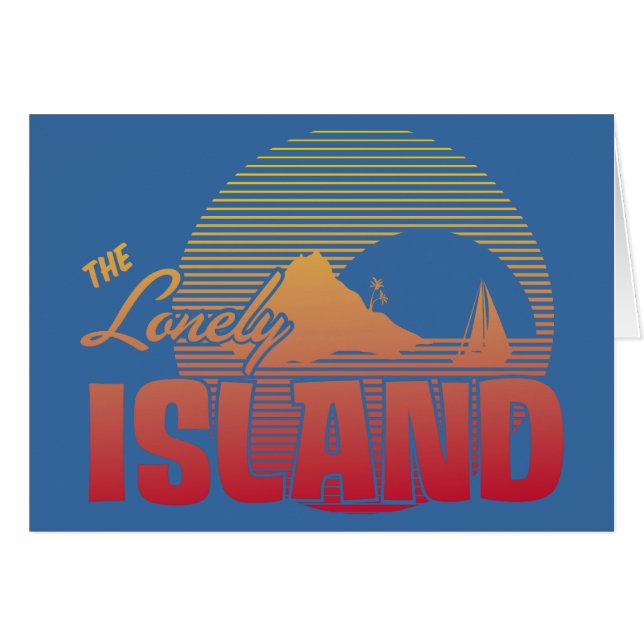 Dookie ö - färg hälsningskort (Framsidan Horizontal)