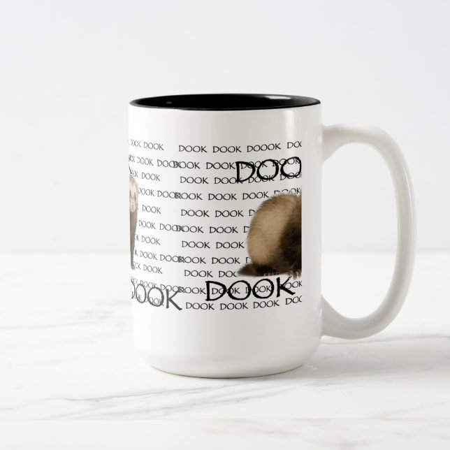 DOOKING-VESSLA Två-Tonad MUGG (Höger)