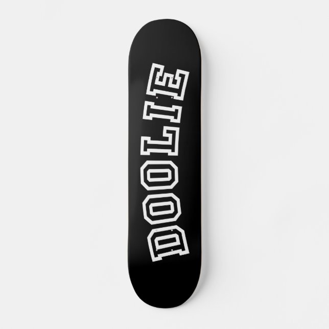 DOOLIE MINI SKATEBOARD BRÄDA 18,5 CM (Framsida)