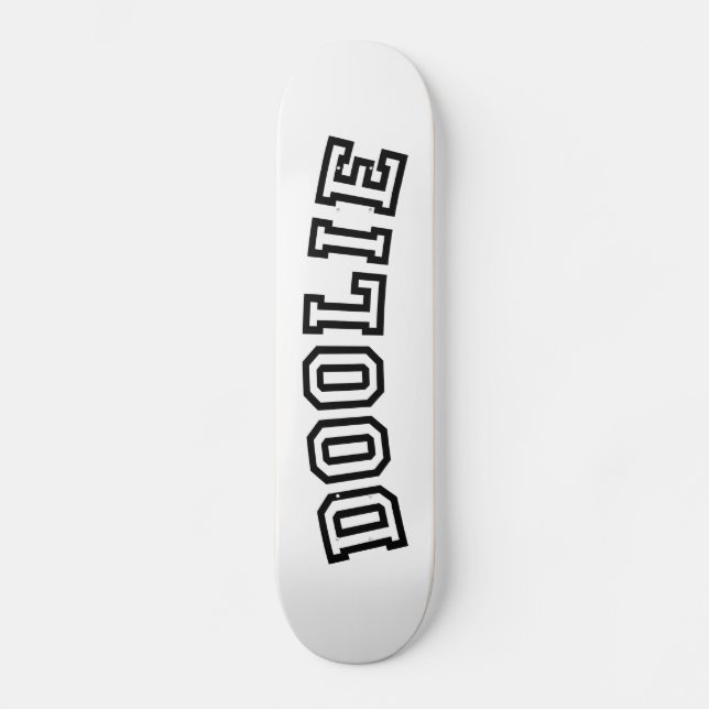 DOOLIE MINI SKATEBOARD BRÄDA 18,5 CM (Framsida)