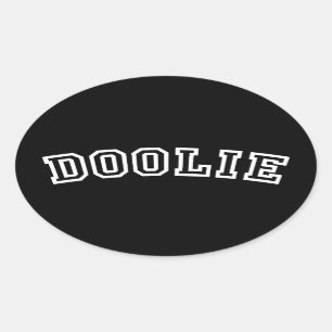DOOLIE OVALT KLISTERMÄRKE