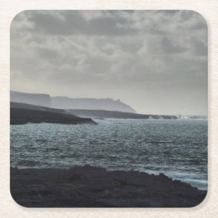 Doolin Burrenen, Irland Underlägg Papper Kvadrat
