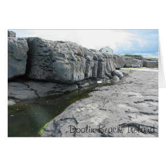 Doolin strand, Irland Hälsningskort