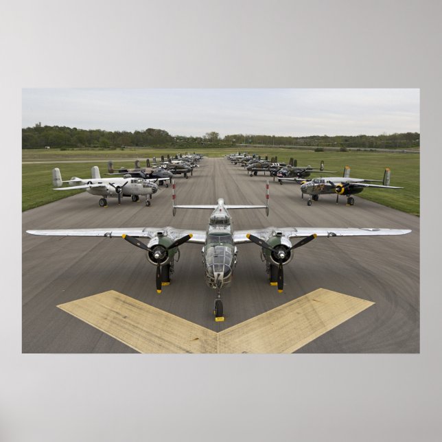 Doolittle Tokyo Raid 70-årsjubileum Reunion Poster (Framsidan)
