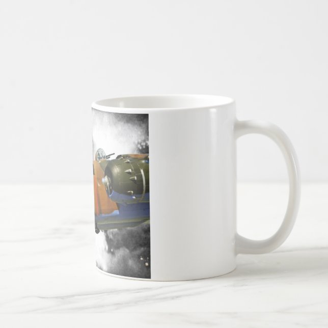Doolittles anfallare B-25 Kaffemugg (Höger)