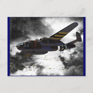 Doolittles Raiders B-25 Vykort