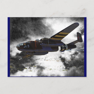 Doolittles Raiders B-25 Vykort