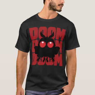 DOOM DOOM DOOM Kawaii Mothman Kryptid T Shirt