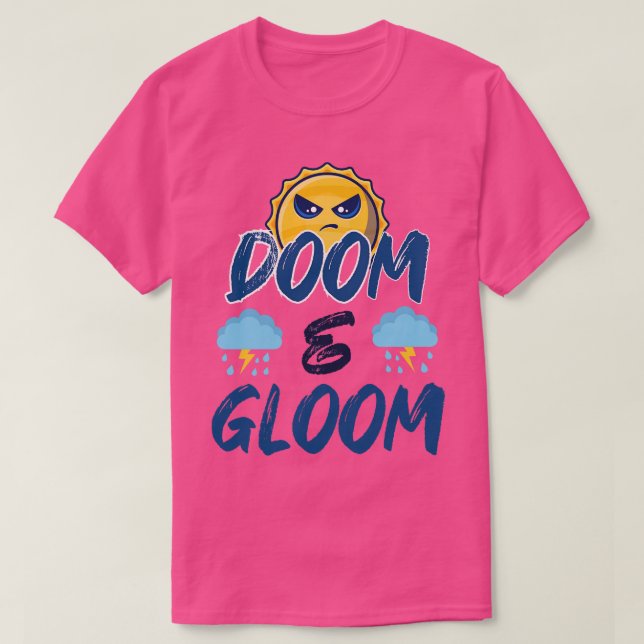 Doom Gloom T Shirt (Design framsida)