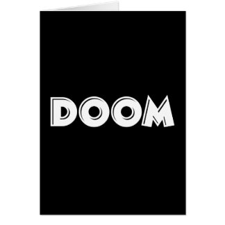 Doom Hälsningskort