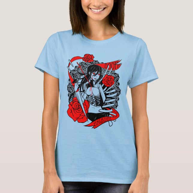 DOOM! Magazine "Ro" Burnout T-shirt (Framsida)