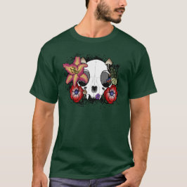 Doom och Bloom Cat Skull T Shirt