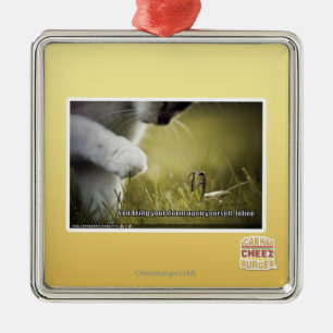 Doom på dig julgransprydnad metall