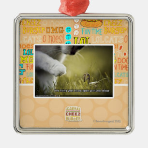 Doom på dig julgransprydnad metall