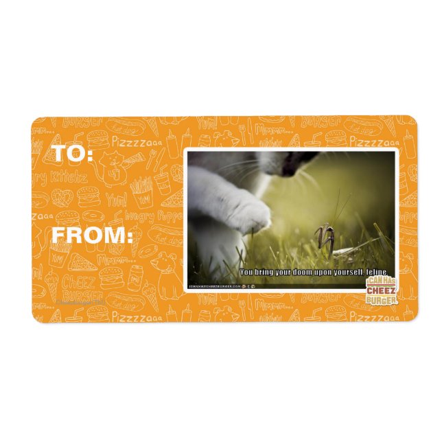 Doom på dig själv fraktsedel (Framsidan)