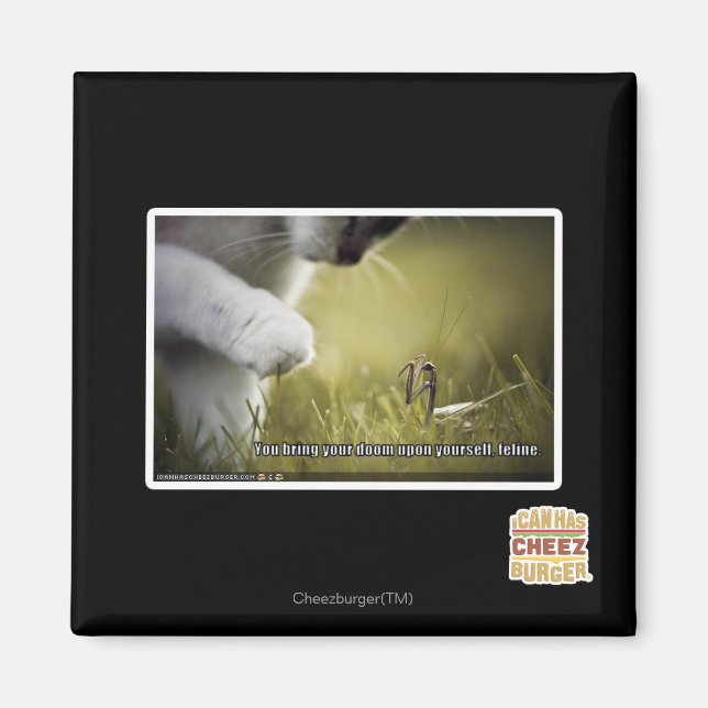 Doom på dig själv magnet (Framsidan)