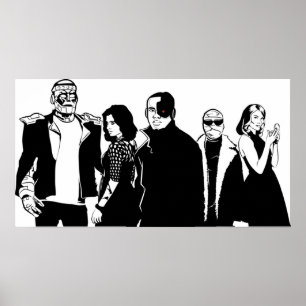 Doom Patrol coola som fck Poster