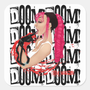 DOOM! Svart etikett för magasin "Z"