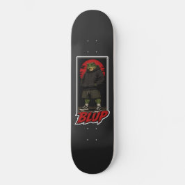 Doom The Toad Streetwear Karaktärsgrafik  Mini Skateboard Bräda 18,5 Cm