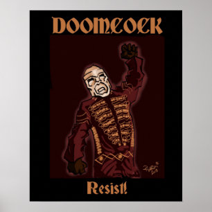 Doomcock motstår affischen poster