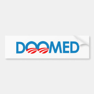 Doomed Anti-Obama - Bildekal