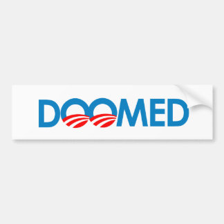 Doomed Anti-Obama - Bildekal