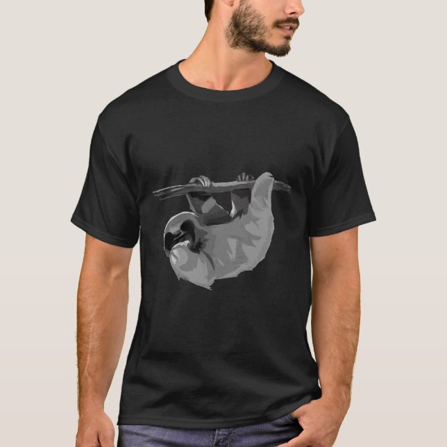 Doomed Sloth T Shirt (Framsida)
