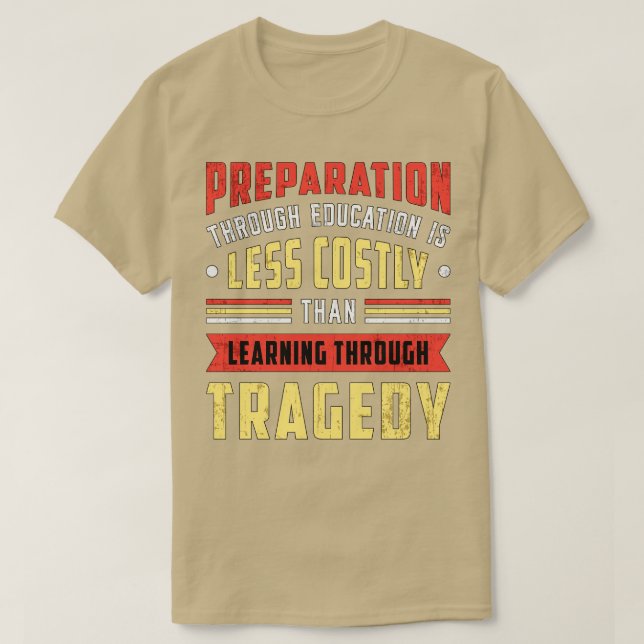 Doomsday Prepper Apocalypse Survival Prepping T Shirt (Design framsida)