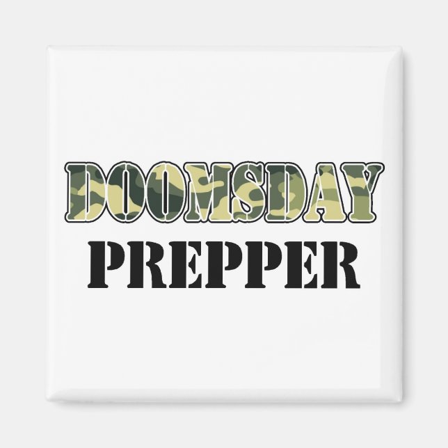 DoomsDay Prepper Magnet (Framsidan)