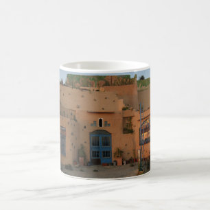 Door Clay House Photo White Mugg