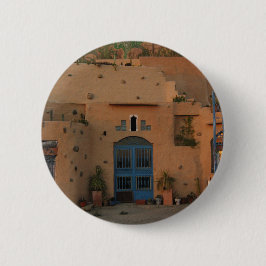 Door Coola Clay House Photo Round Badge Knapp