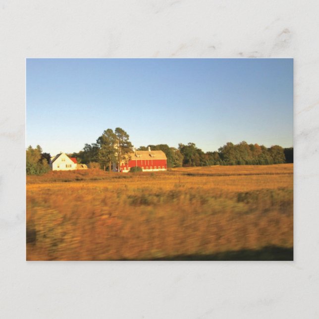 Door County Farm Vykort (Framsida)