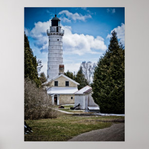 Door County fyraffisch Poster